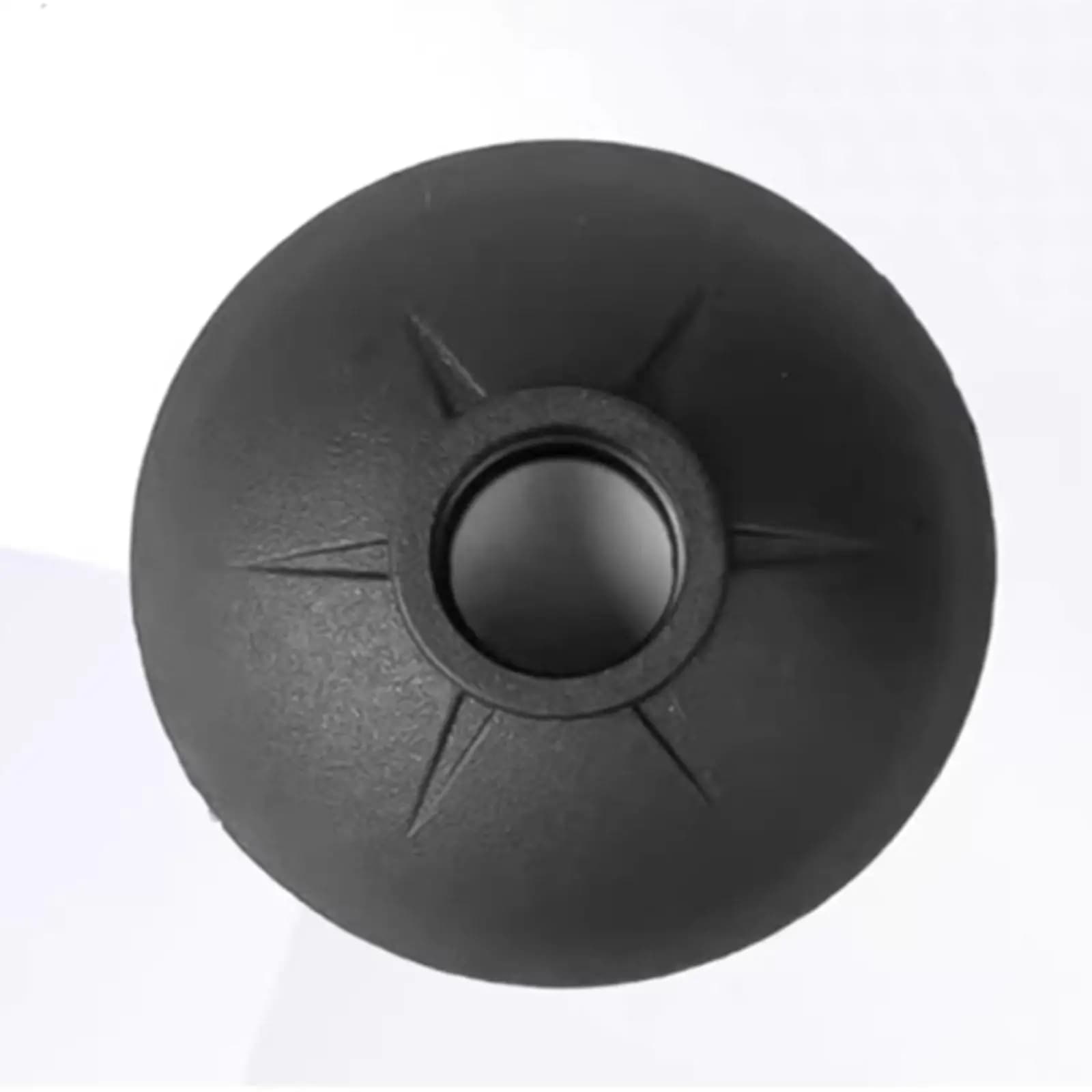 Durable ABS Ski Accessory Round Hiking Poles Basket Snow Mud Tip Protector for Ski Parts Use