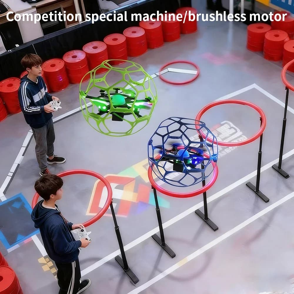 Drone da calcio telecomandato per bambini, allenamento di volo, drone RC, giocattoli, drone da corsa professionale, quadricottero, regalo di Halloween per bambini