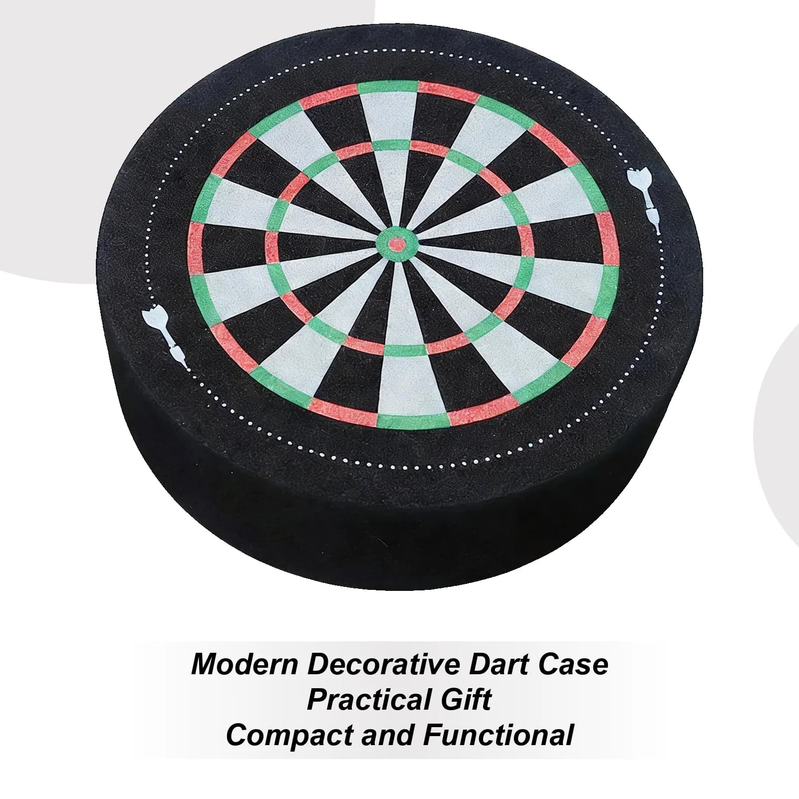Porta Freccette da 3,9 Pollici, Supporto per Punta Freccette, Custodia per Freccette per Sala Giochi, Man Cave, Bar, Casa, Competizioni, Gioco, Famiglia, Club