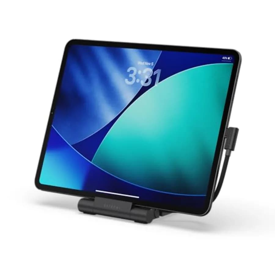Hub USB-C Pieghevole con Espansione Display HDMI 4K@60Hz e Ricarica Power Delivery 100W per Tablet e Laptop