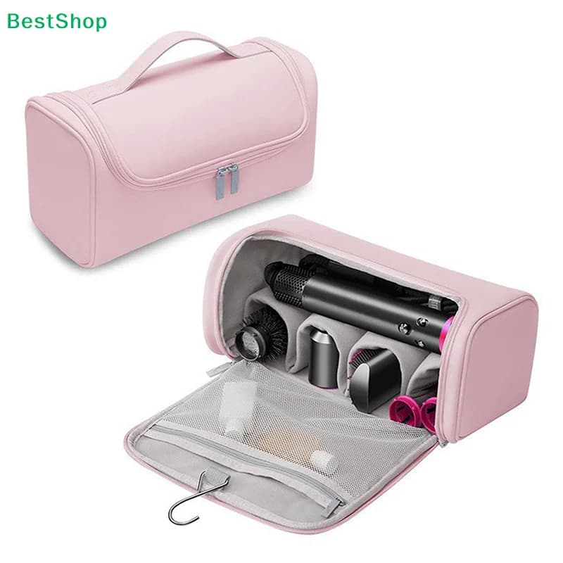 〔R〕Borsa portaoggetti portatile per asciugacapelli, impermeabile, per ferro arricciacapelli, borse organizer per asciugacapelli, borsa per cosmetici, custodia da viaggio