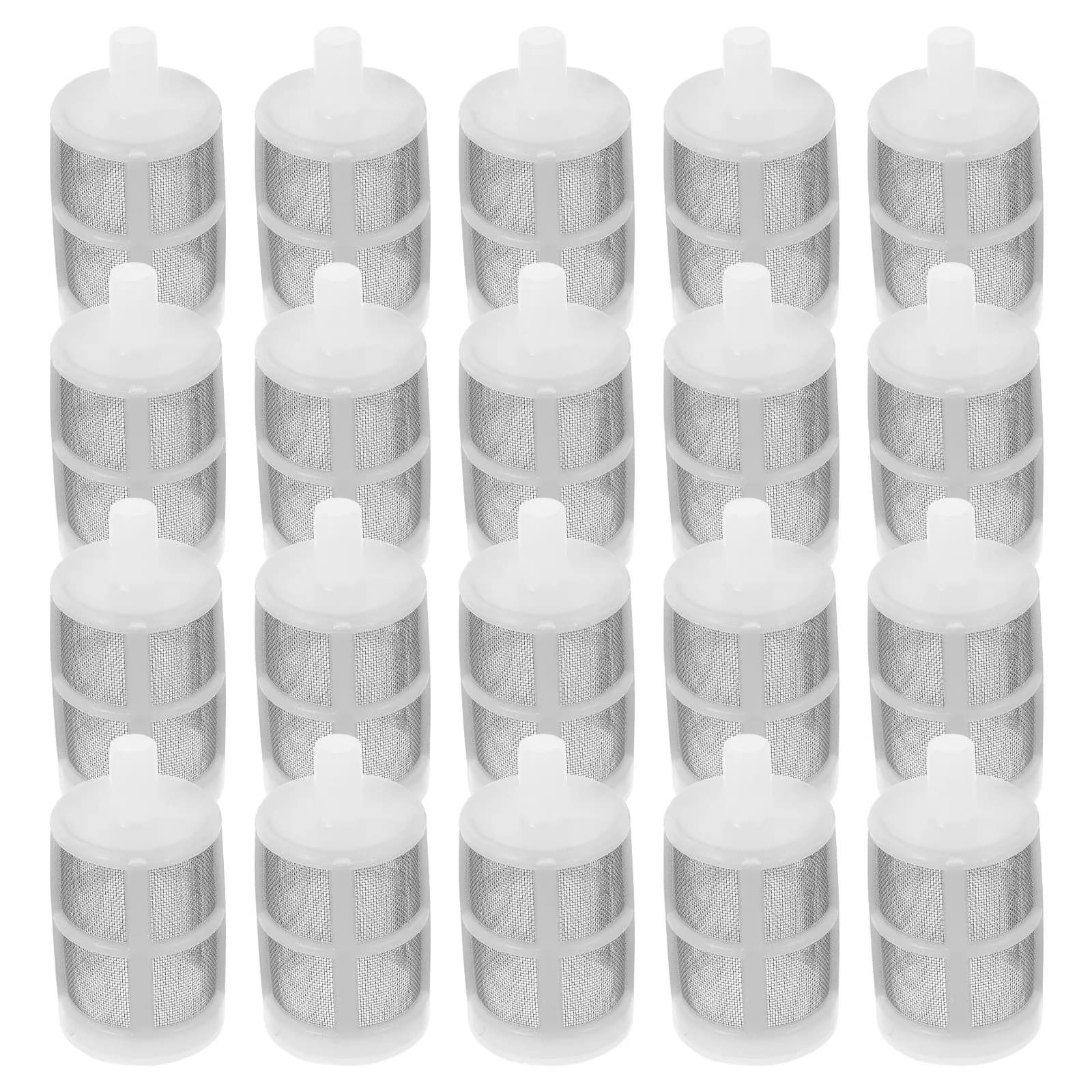 20Pcs Water Filter Mesh Strainer for Electric Sprayers Garden Hose Systems Pump Inlet Screen Clog Prevention Smooth Spray