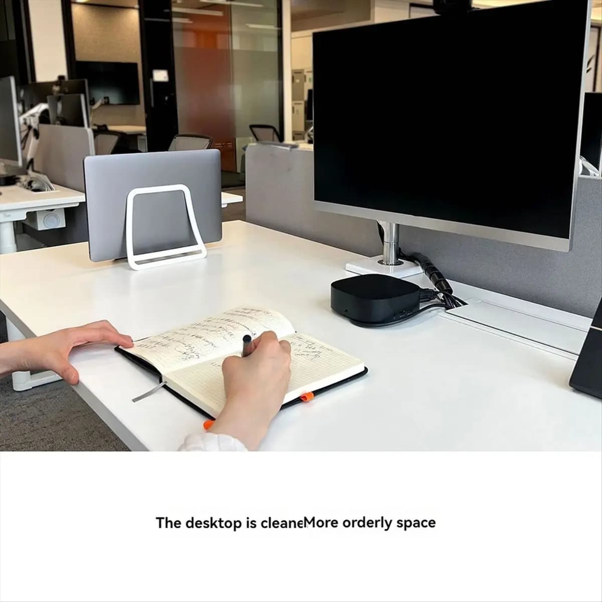 SWXF Adjustable Vertical Laptop Stand - Notebook & Tablet Holder Vertical Storage Rack White