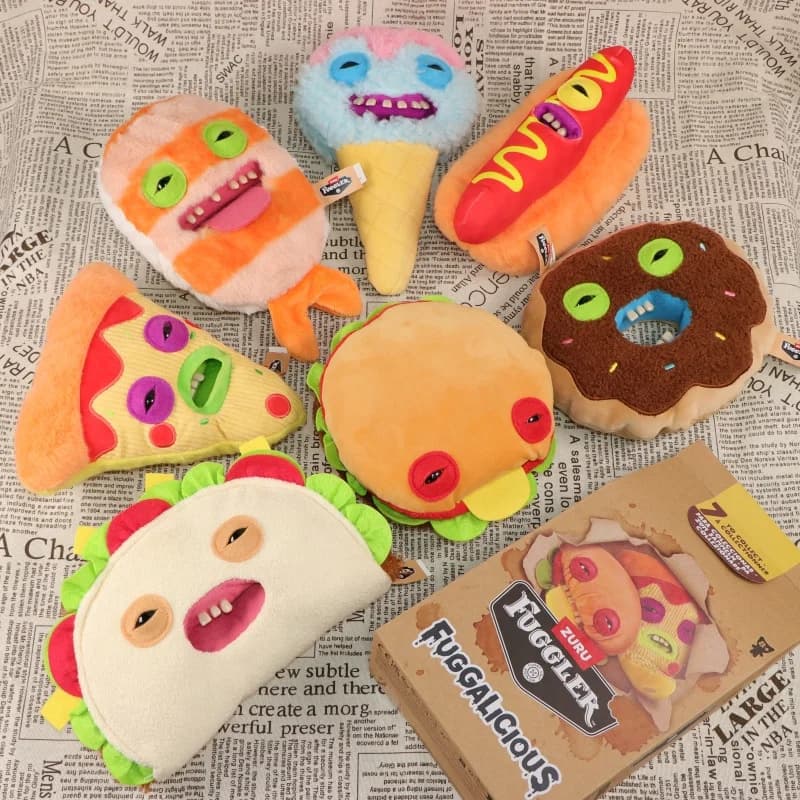 Fuggler Fuggalicious: Scatole a Sorpresa di Peluche, Mostri Dentati Divertenti e Stravaganti, Giocattoli Imbottiti, Regali Casuali