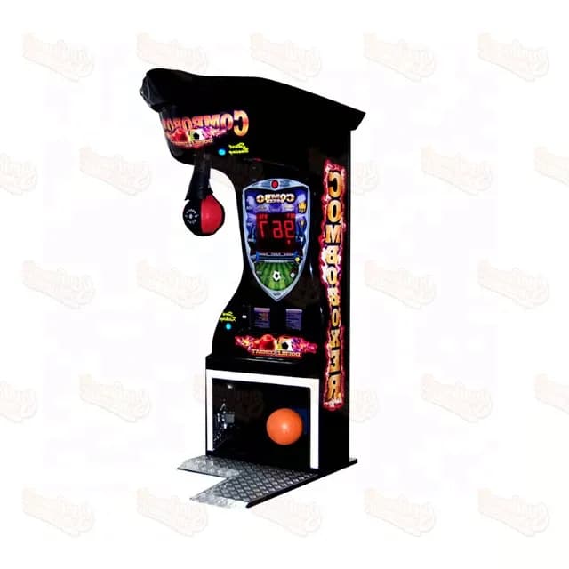 Street Amusement Gaming Machine Arcade Ultimate Boxing Punch Machine Punching Machine For Boxing Bags