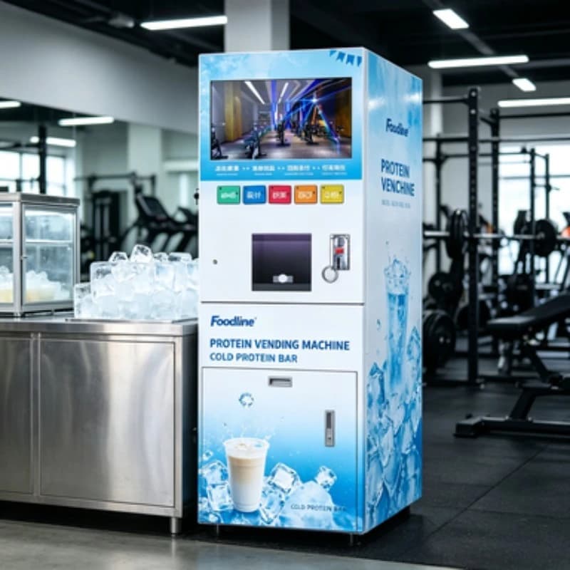 FOODLINE Self Mixing Protein Shake Vending Machine Commercial Protein Powder Dispensing Equipment