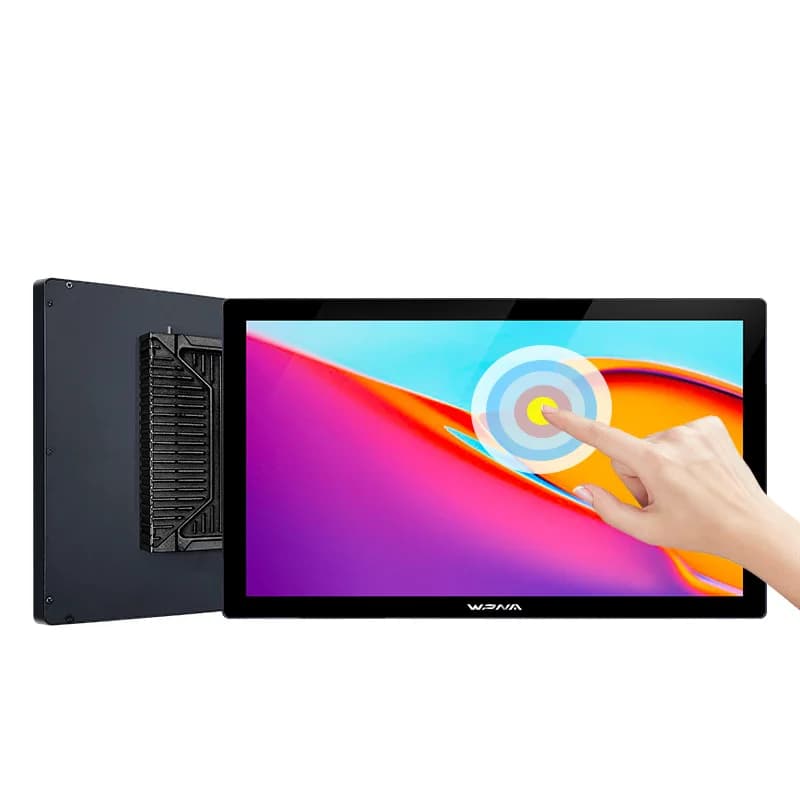 Industrial All-in-one Touch Computer Tablet with Built-in Android Condenser Fully Closed Wall Mounted Industrial Monitor