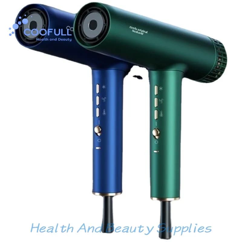 Coofull Kangfu K9 Electric Hair Dryer Negative Ion Constant Temperature 3-Speed Settings Air Collecting Dispersing Nozzles