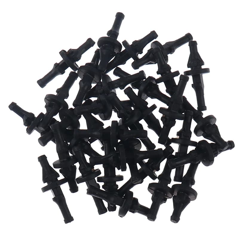 Ventola con custodia da 20 pezzi Viti a vibrazione antirumore in silicone morbido con riduzione del rumore Montaggio con rivetto per ventola con custodia o ventola della CPU