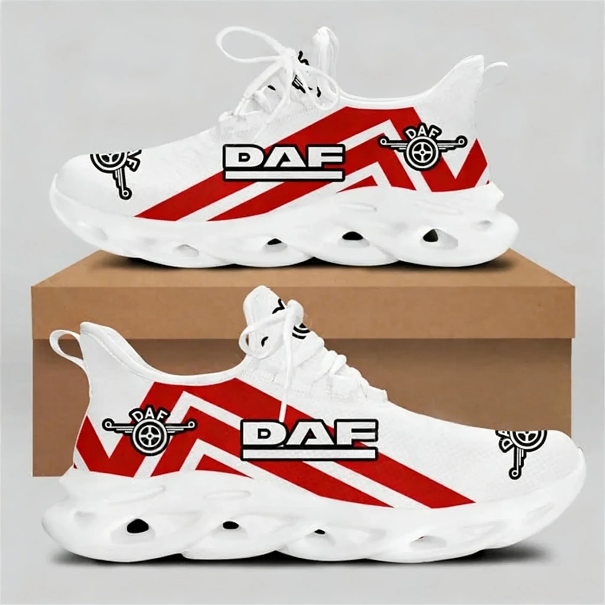 DAF Sneakers Leggere Unisex, Scarpe Sportive Comode di Grandi Dimensioni, Scarpe da Corsa Casual Personalizzate