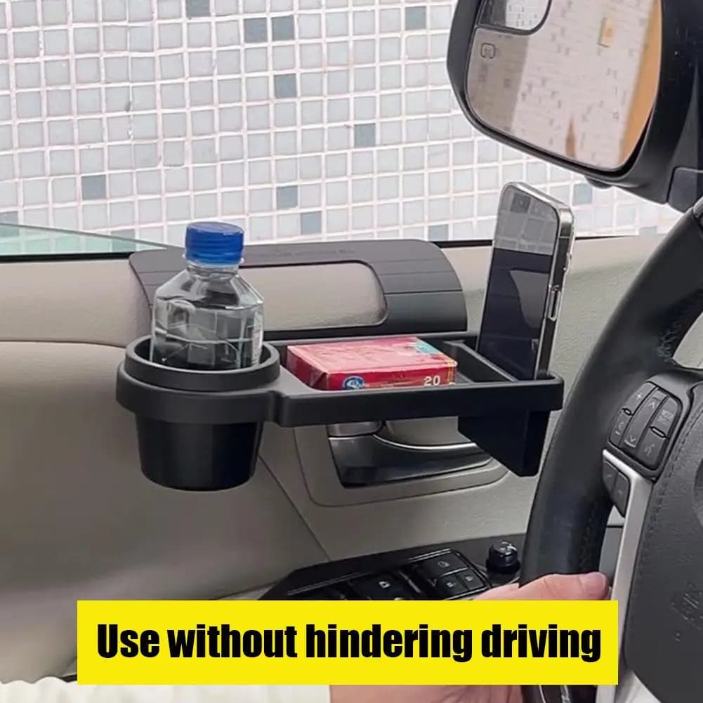 Organizzatore per auto Scatola multifunzionale con portabicchieri Tasca laterale appesa Portaoggetti per auto Portaoggetti per finestra Accessori Ra K0A5