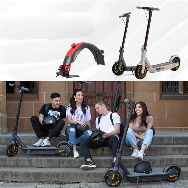 RTENTE-Pezzo di ricambio per parafango posteriore in alluminio con freno per scooter elettrici G30 Max per Ninebot Max G30/G30D/E/LP
