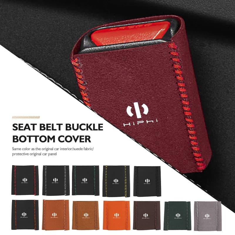 Car Seat Belt Anti Scratch Protector Buckle Cover Accessories For Hiphi X 2023 Z