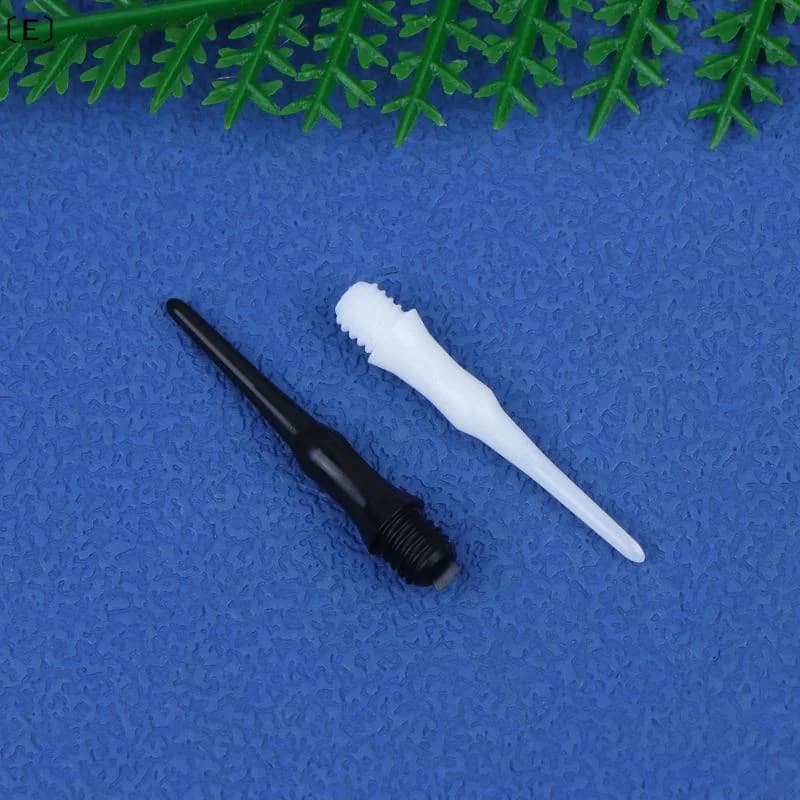 〔E〕36/50/100Pcs Short Soft Safety Plastic Dart Tips Stubby Points Wear-resistant Durable Shafts Flights Darts Outdoor Sports