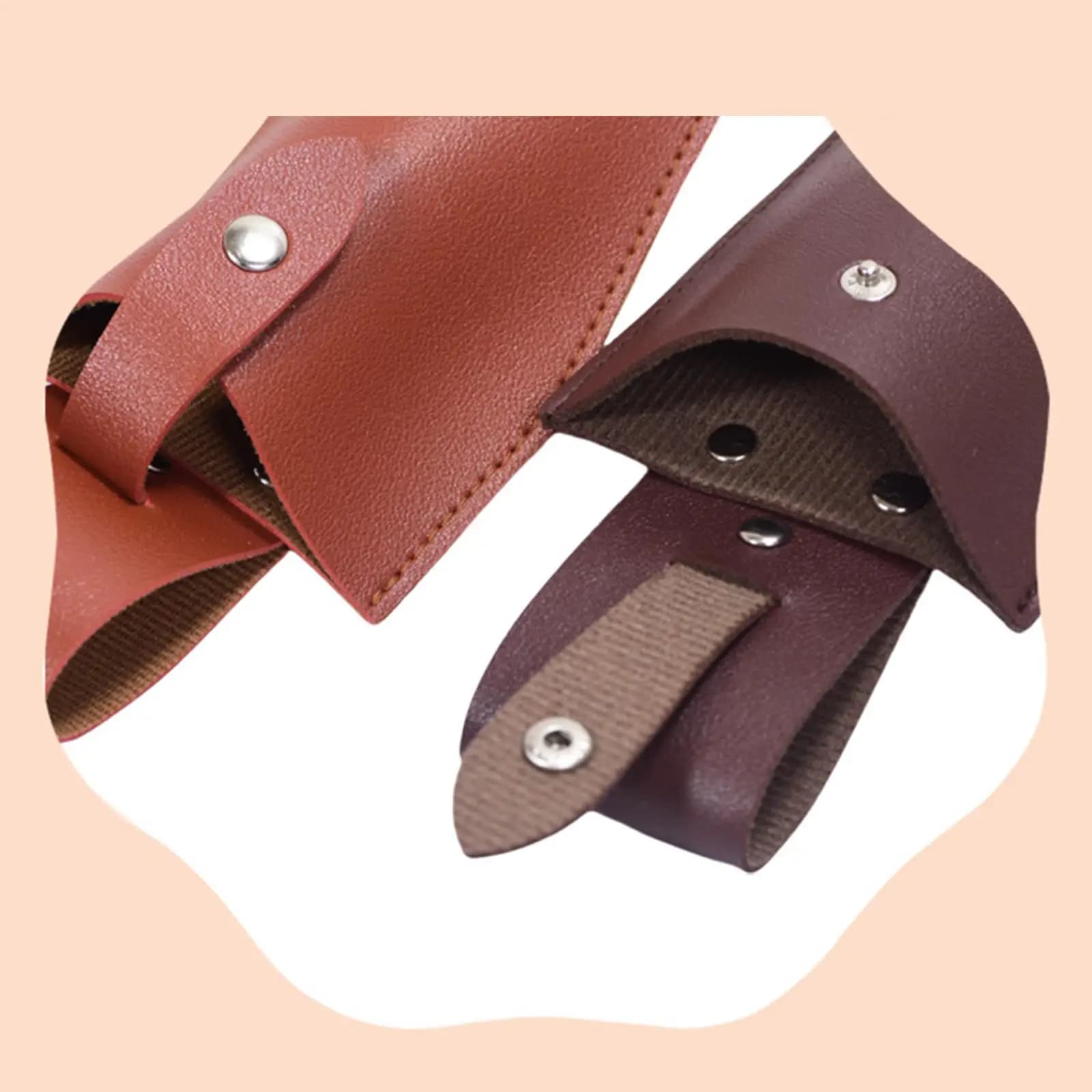 Custodia per Forbici in Pelle PU, Organizzatore per Utensili, Borsa Porta Attrezzi, Astuccio per Forbici, Pinze e Accessori per Cucito e Artigianato Fai da Te