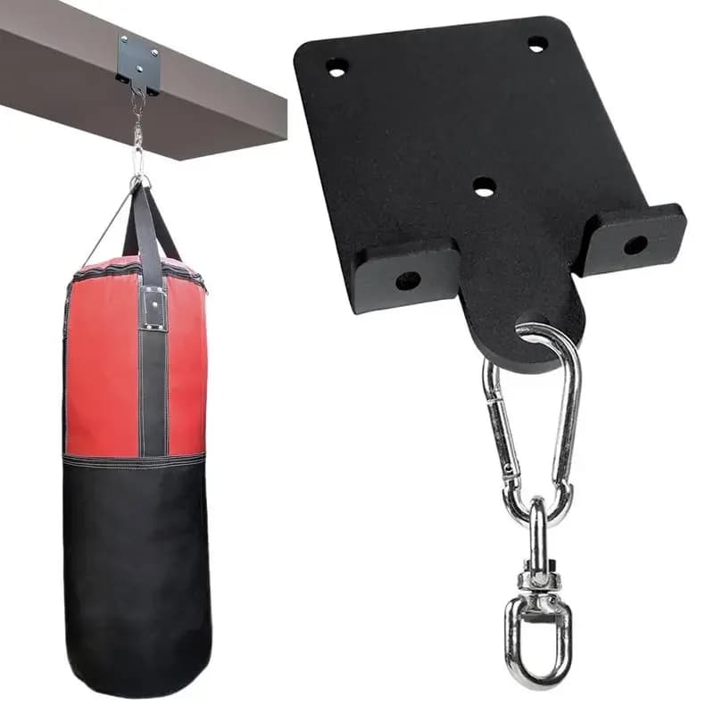 Boxing Bag Hook for Hardware Mounting On Trave For Heavy Sack 360 ° Wall Ceiling Support with Rotating Boxing Bag Muay Thai