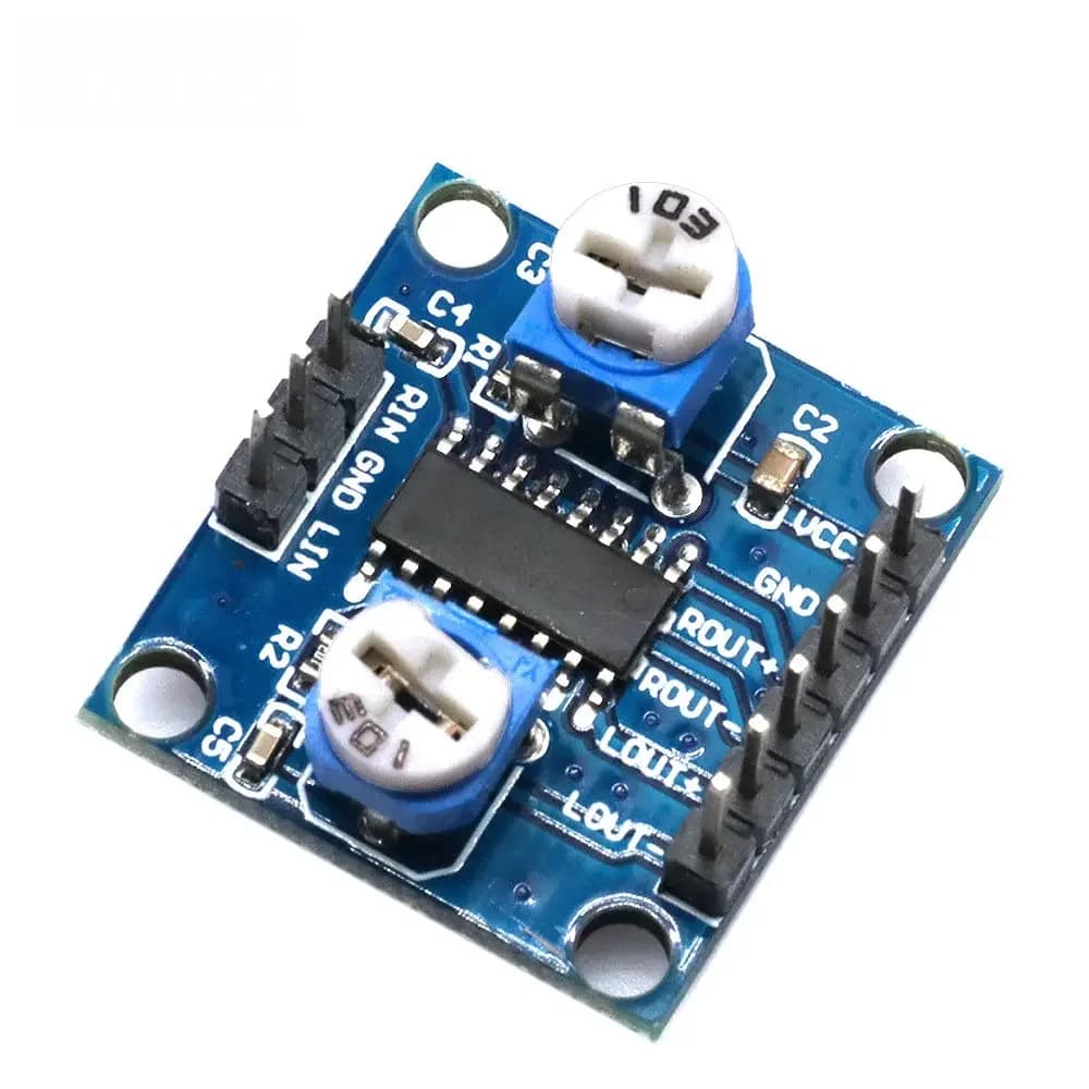 Modulo Amplificatore Digitale PAM8406 con Potenziometro di Controllo Volume - Modulo Audio Stereo 5W+5W per Arduino