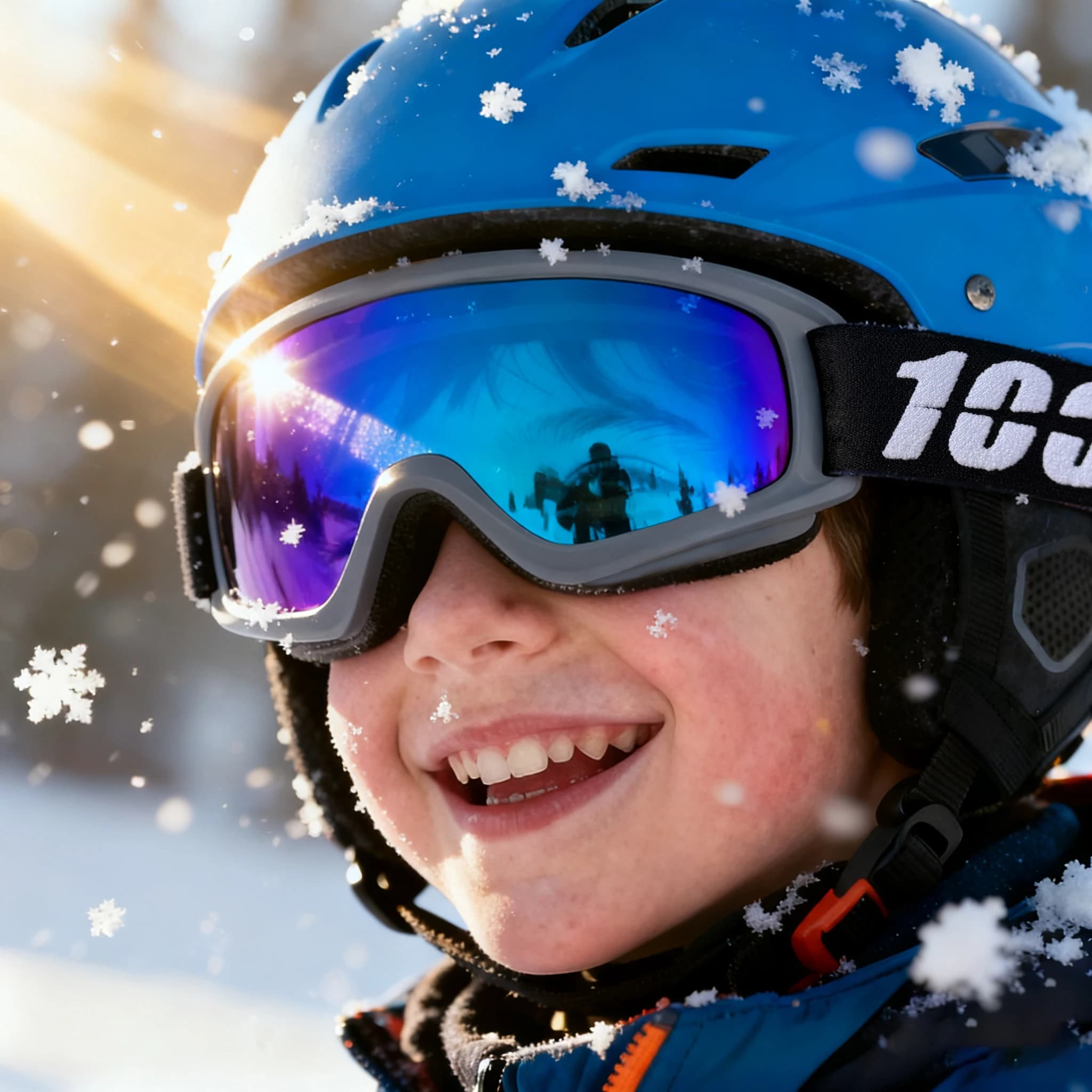 Occhiali da sci per bambini Occhiali da sci invernali professionali da snowboard Occhiali da sci Anti-UV400 Attrezzatura sportiva per bambini