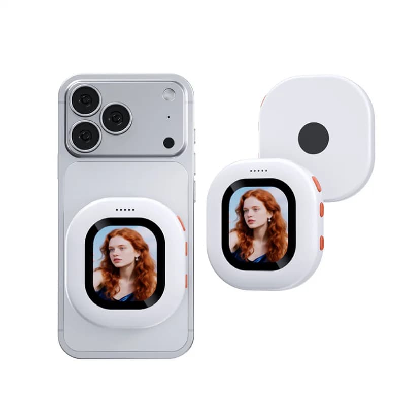 Proiettore Wireless Magnetico per Schermo del Telefono, Compatibile con iPhone e Android, per Selfie, Fotografia, Mirroring e Streaming Multimediale