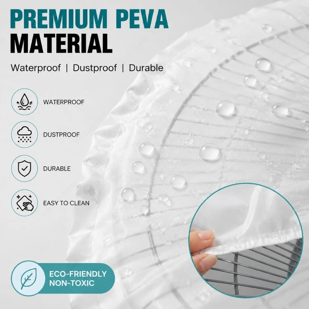Household Electric Fan Dust Cover Wear Resistant Soft Fabric Waterproof Shield Practical Protector For Fan Storage Protection