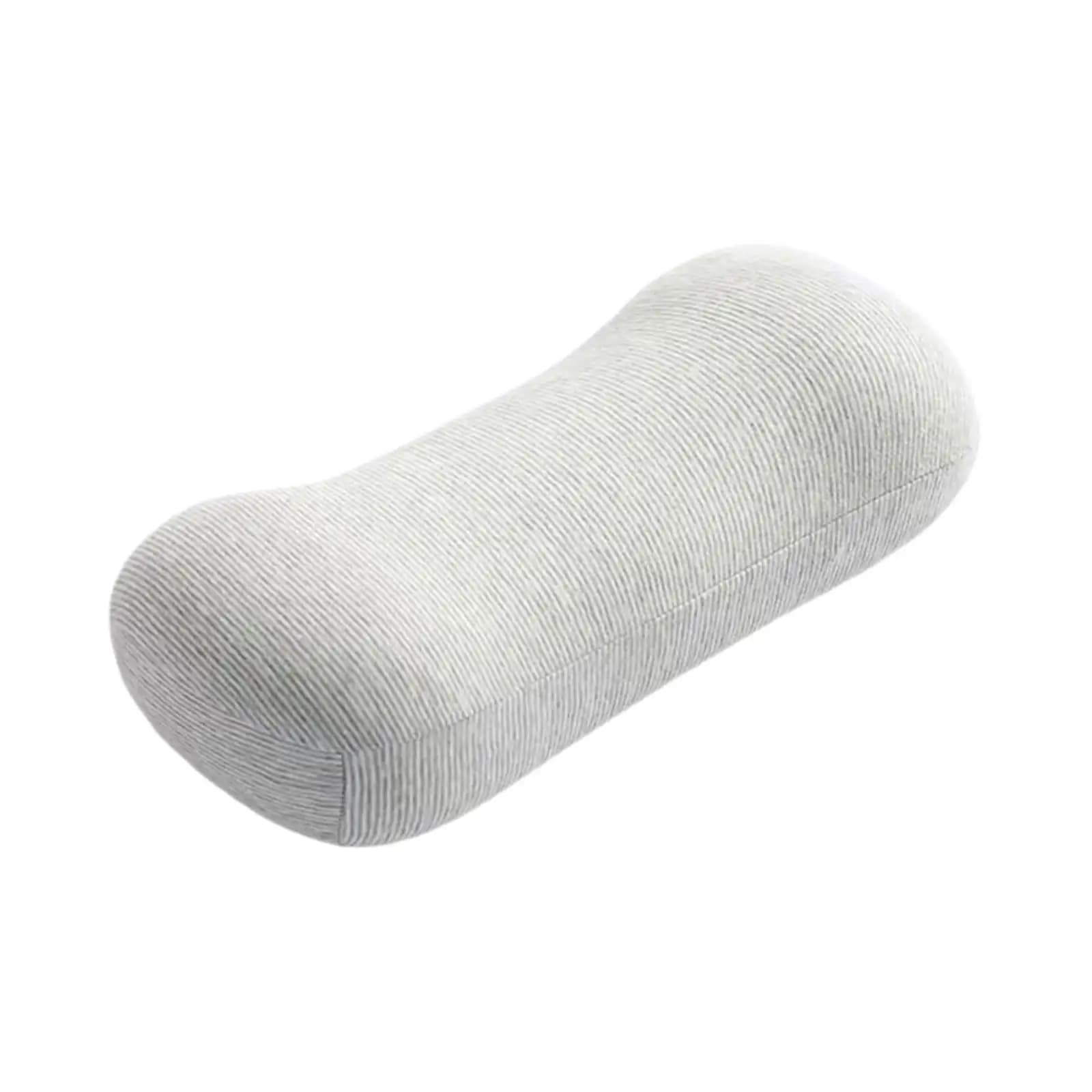 Cuscino bolster confortevole per letto, cuscino ergonomico di supporto, cuscino da campeggio per viaggi, dormire, backpacking, aereo, auto
