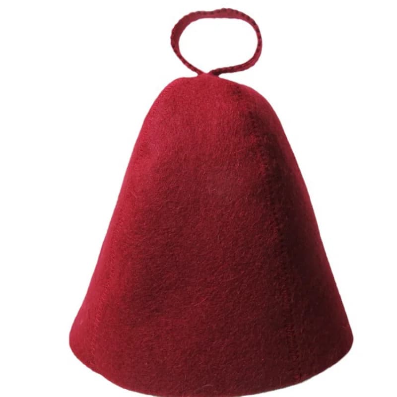 1 pcs Man Woman Wool Felts Sauna Hat Shower Head Quick Drying Thermal Insulation Water Absorption Natural Wool Felts