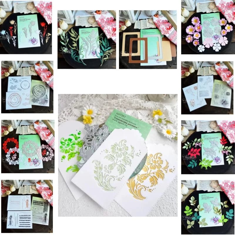 Traces of Time - Fustelle e timbri per scrapbooking, decorazioni per diari, stencil per embossing, biglietti fai da te fatti a mano 2026