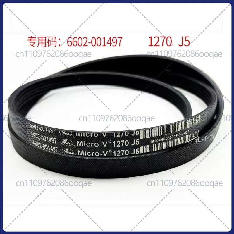 Cinghia di trasmissione per lavatrice Samsung 1270 J5 6602-001497, cinghia di trasporto, accessori per cinghie di trasmissione