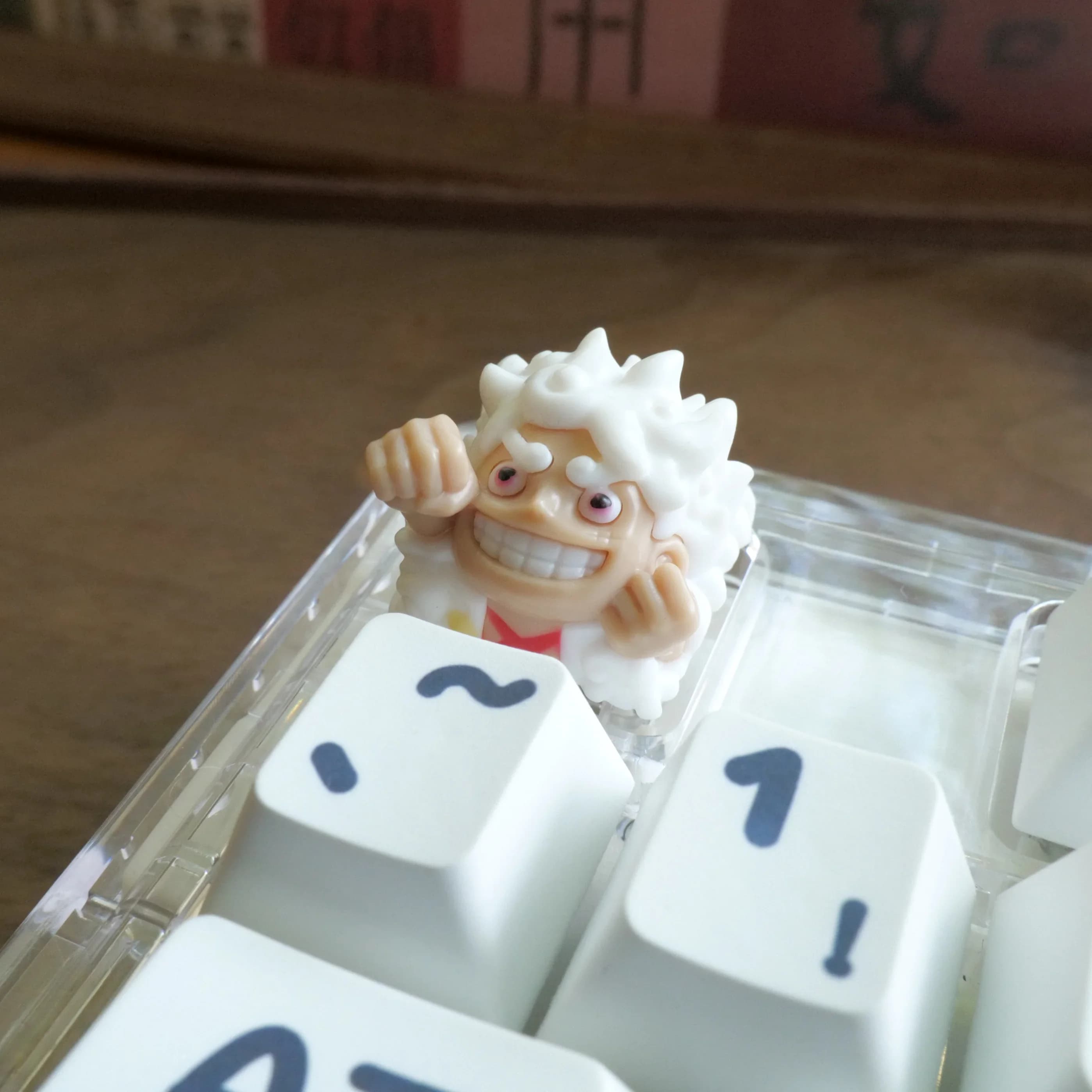 Zinc alloy fortune Longlong personalized keycap mechanical keyboard send boyfriend resin keycap three-dimensional