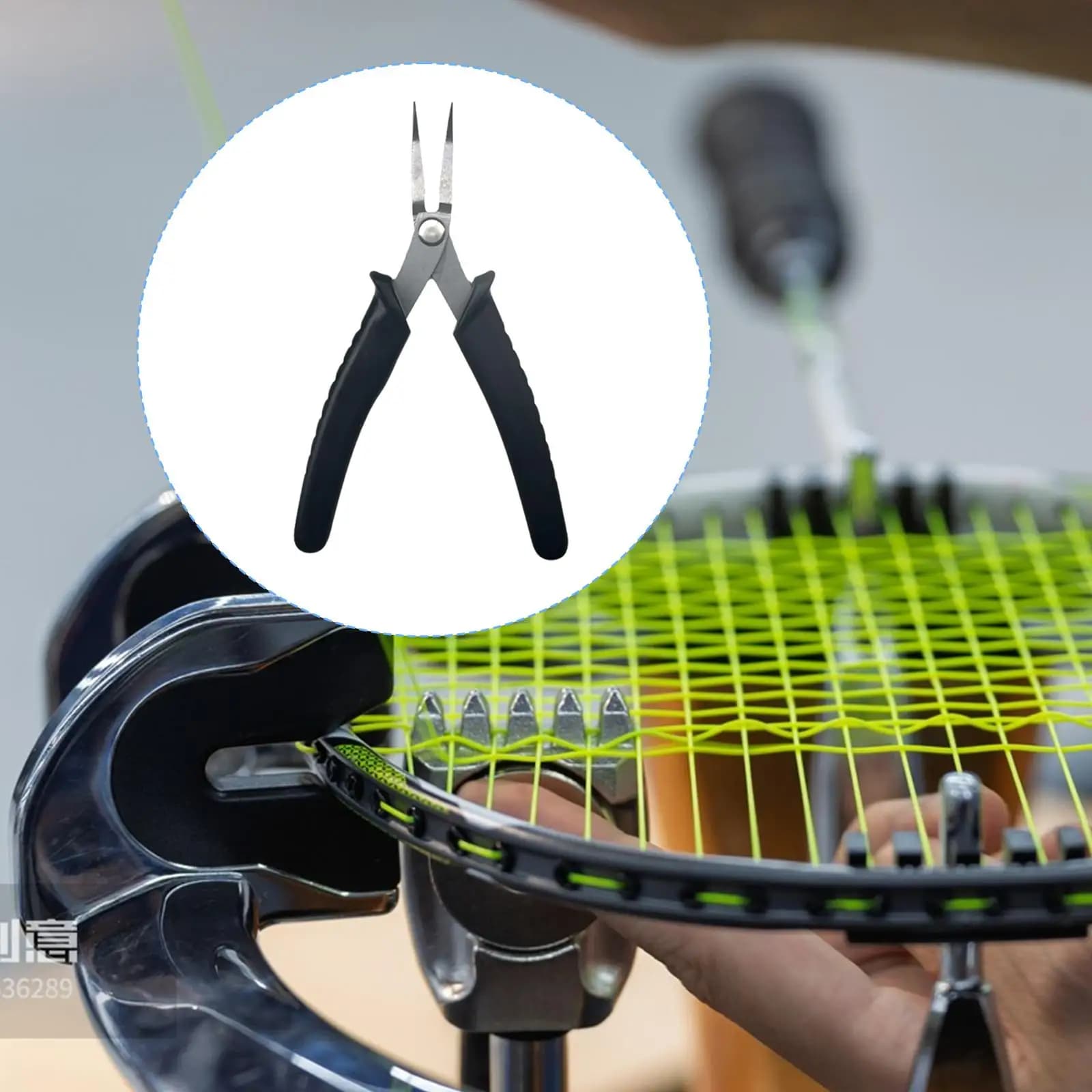 Adjustable caliper with Metal Curve Toe for Badminton and Tennis and Fai-da- ♪