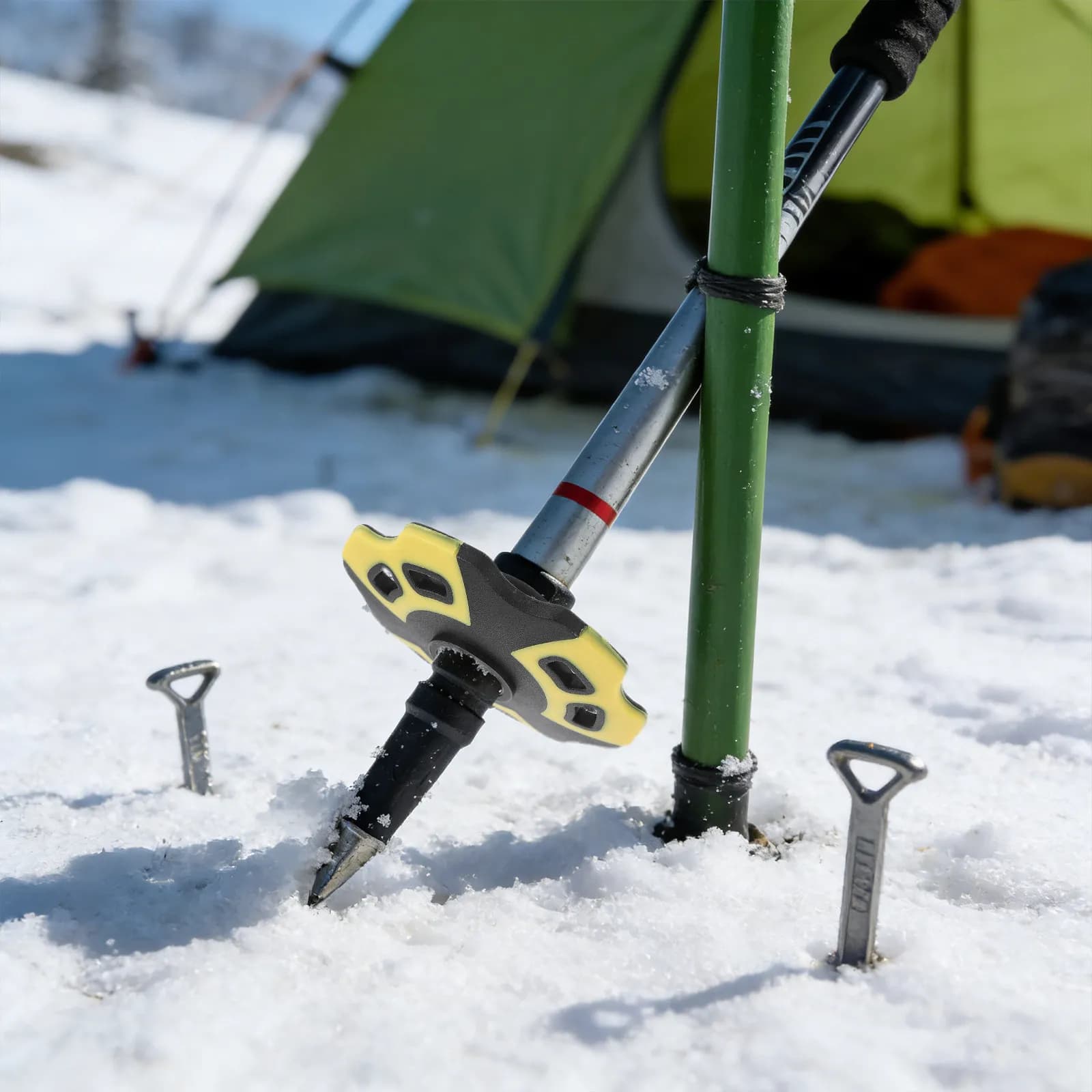 2Pcs Trekking Pole Snow Basket Replacement Round Mud Basket Tips Hiking Walking Stick Accessory Mud Protector Ski Pole Baskets