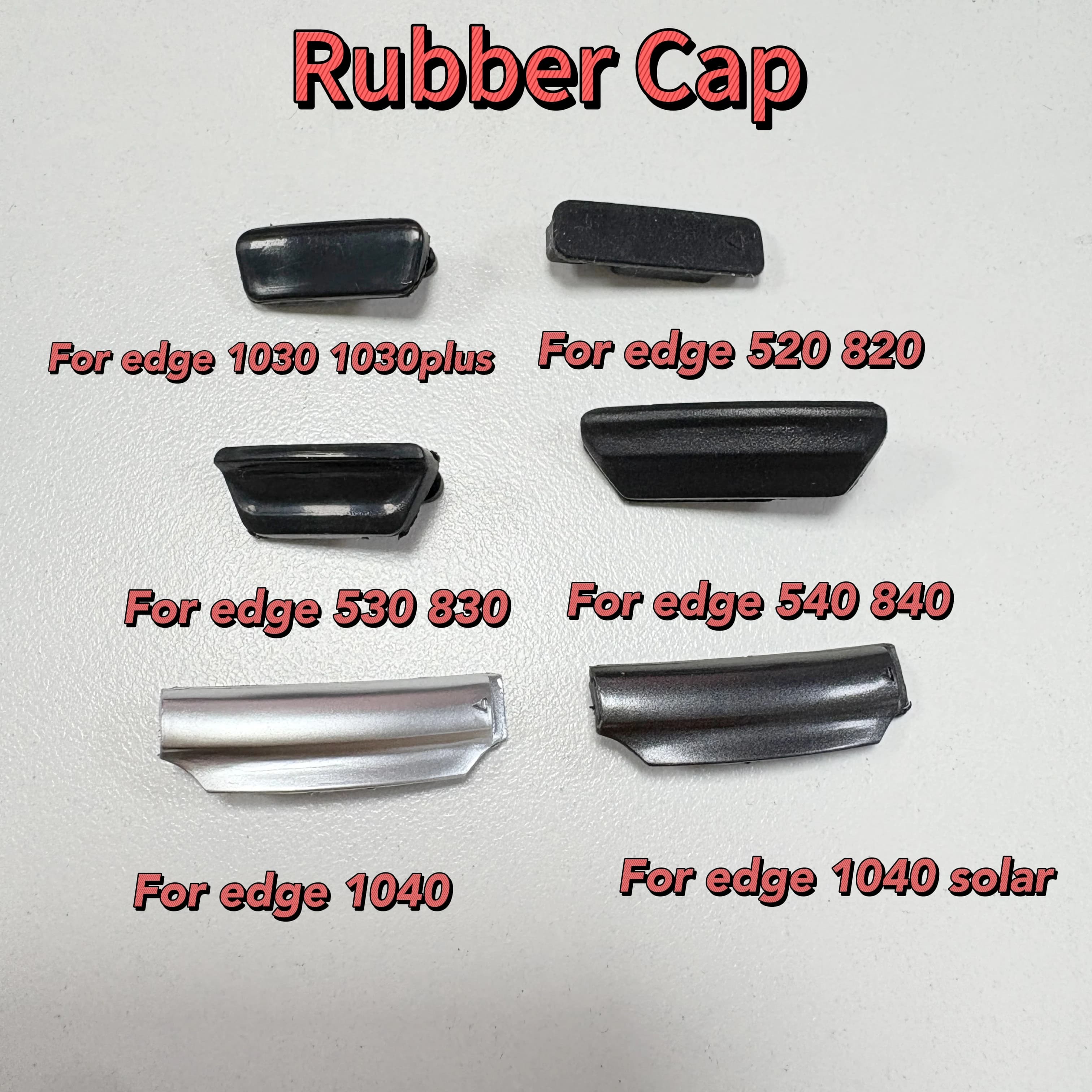 Rubbber Cap For Garmin Edge 520 820 530 830 540 840 1030 1030plus 1040 1040 solar Rubber Cover Repair Parts (Optional)