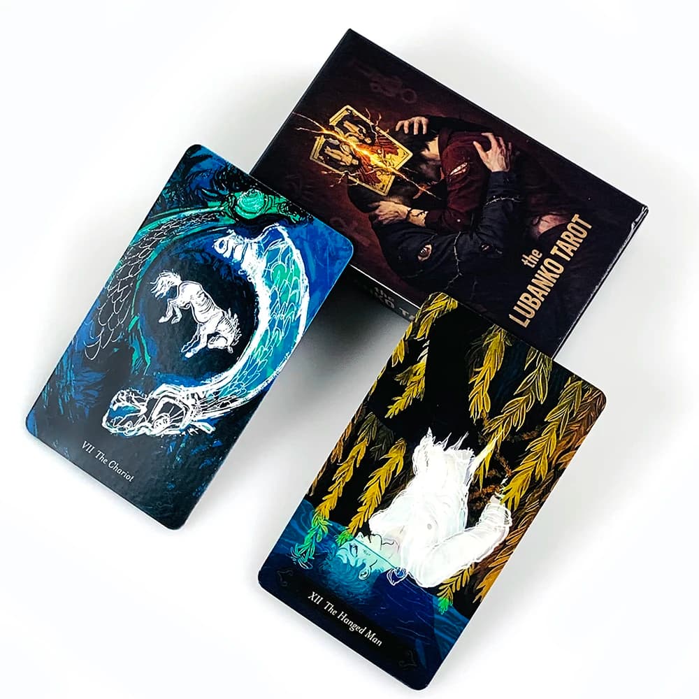 The Lubanko Tarot Deck 80 Cards Mythical & Sensuous Tarot Set For Modern Divination & Self-Discovery & Spiritual Practices
