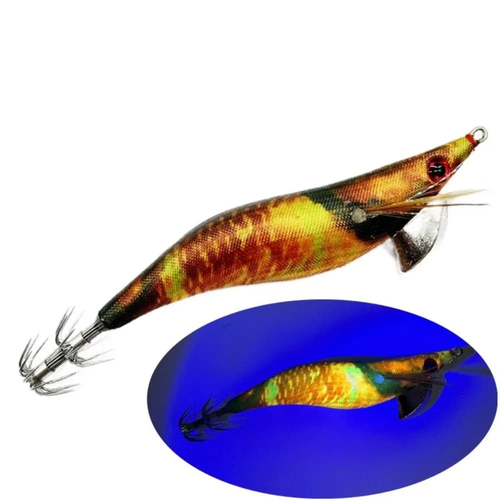 Octopus Lure Light Cloth Fishing Squid Jig Glow Japan Style Squid Lure 3.0# 3.5# Egi Octopus Jigging Fishing