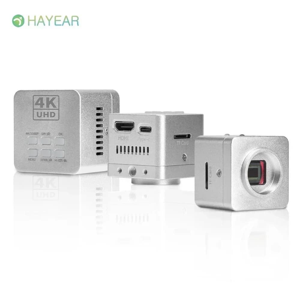 Disponibile vendita calda UHD 4K 1080P USB HDMI microscopio digitale fotocamera ispezione industriale acquisizione immagini videoregistratore