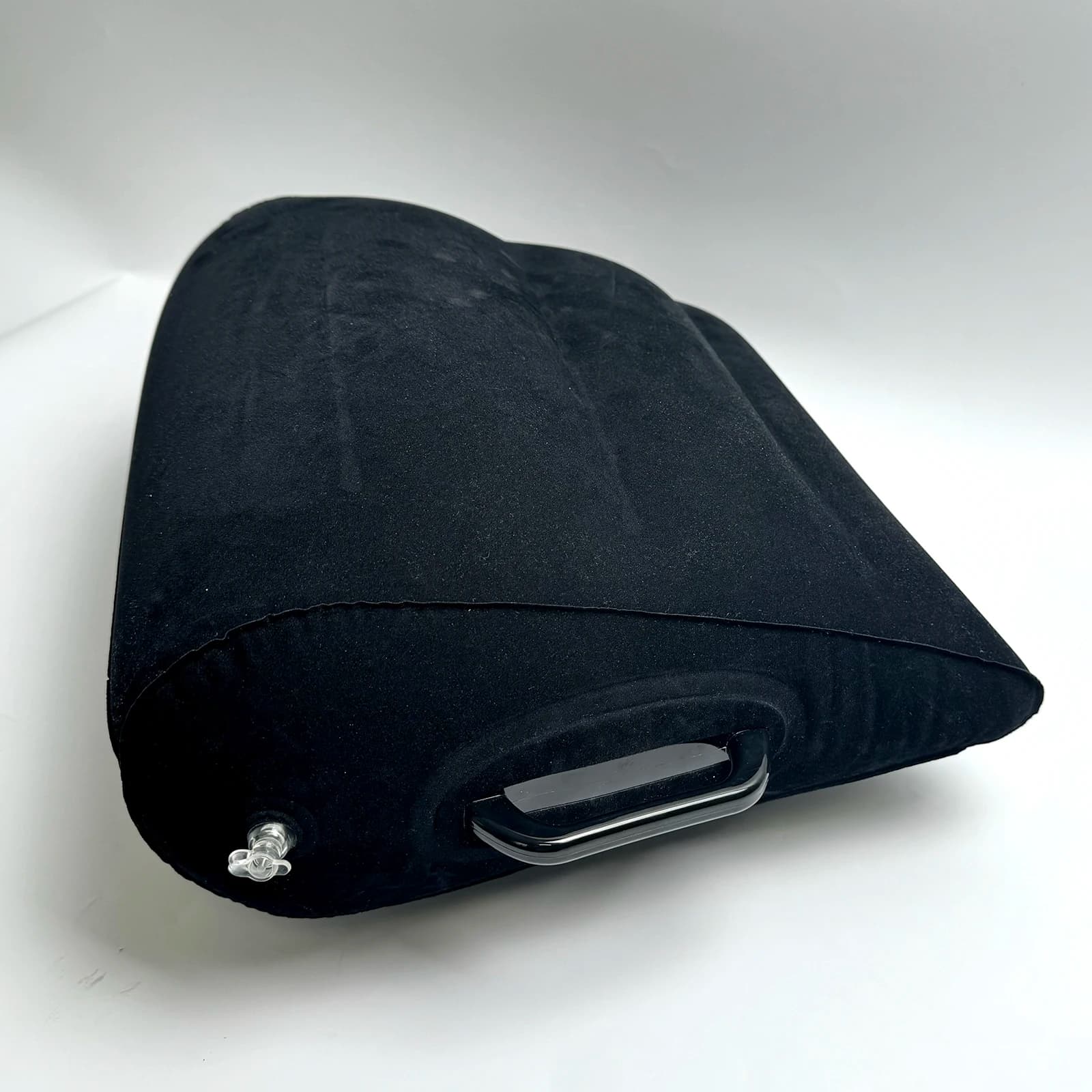 Nuovo Cuscino triangolare gonfiabile floccato in PVC Cuscino per posizione sessuale Cuscino portatile multifunzionale Cuscino lombare Cuscino erotico