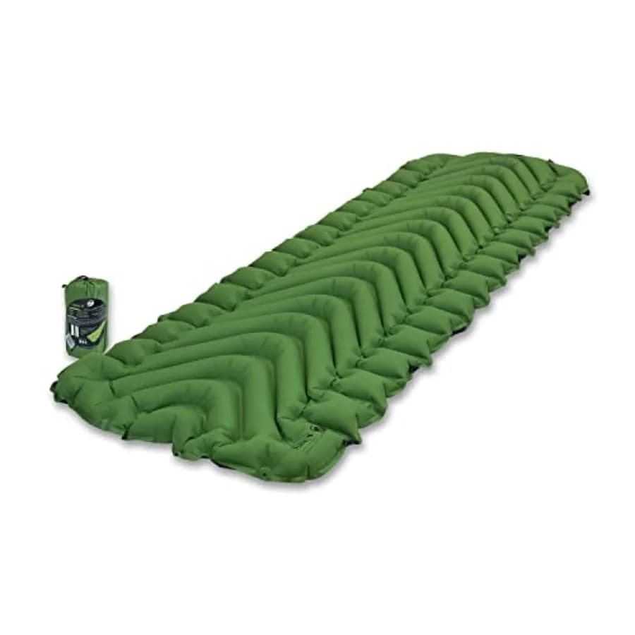 Materassino Gonfiabile Leggero Static V, Comodo e Facile da Gonfiare, Letto ad Aria Portatile per Campeggio e Escursioni