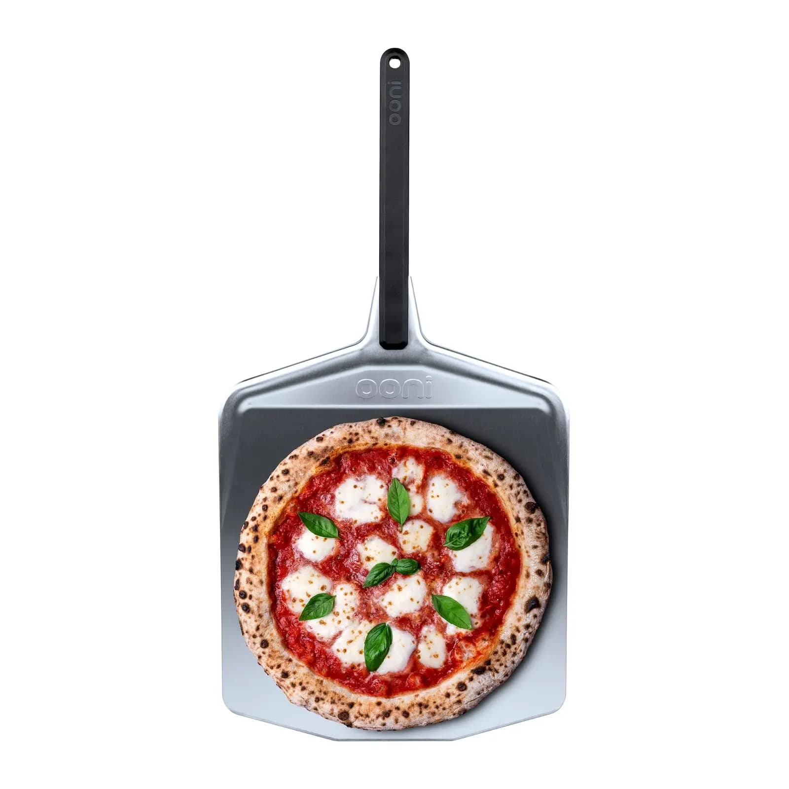 Pala per Pizza in Metallo da 14 Pollici, Leggera con Manico Lungo per Forno, Griglia, Cottura di Pane e Pasticceria