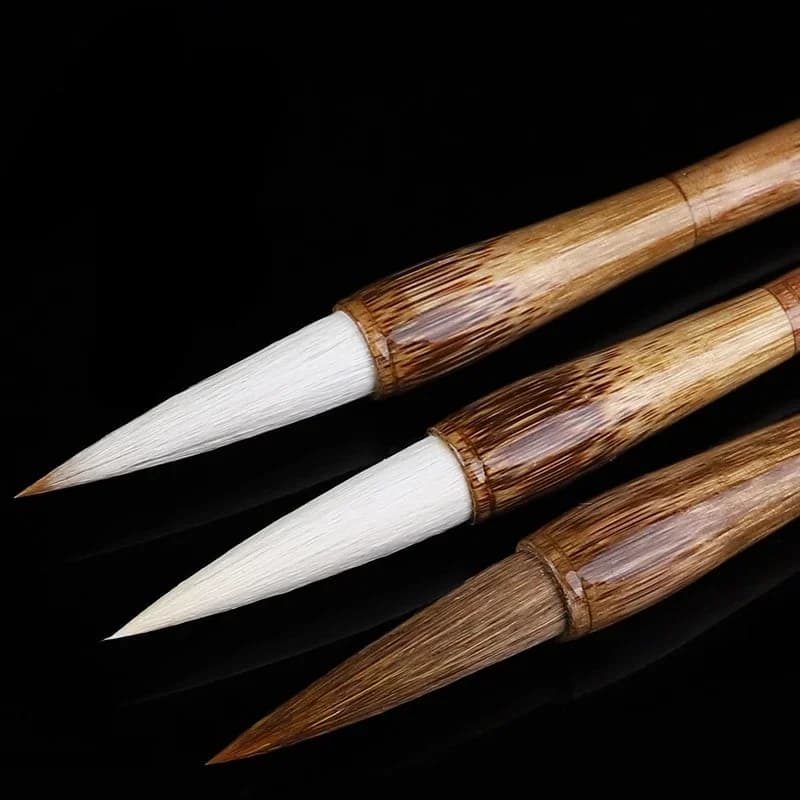 Brush Pen Weasel Multiple Woolen Hair Traditional Chinese Calligraphy Brush Set Watercoloring Painting Tinta China Calligraphie