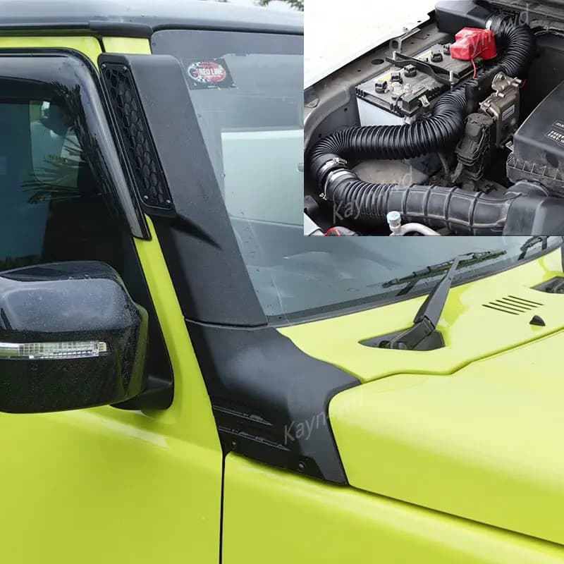 Off Road 4x4 Exterior Accessories Air Intake Snorkel Kits For SUZUKI 2019+ Jimny 3/5 Door JB64 JB74 JC74 Wader Breath Hose Tube