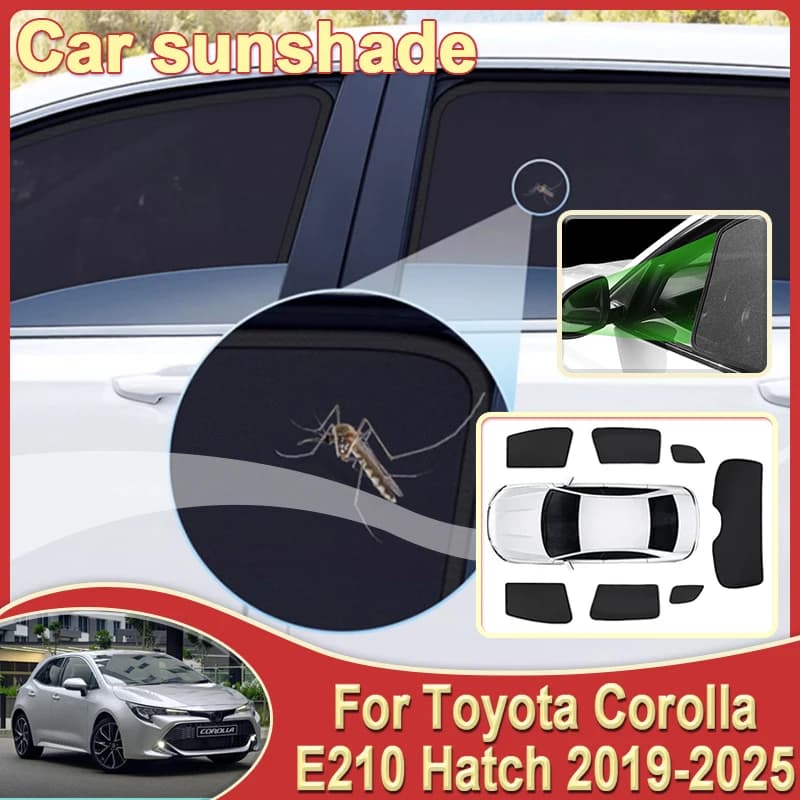 Parasole a Rete per Auto Toyota Corolla E210 Body Kit Auris Hatchback 2019-2025, Tendine Parasole Auto, Coperture per Finestrini e Parabrezza