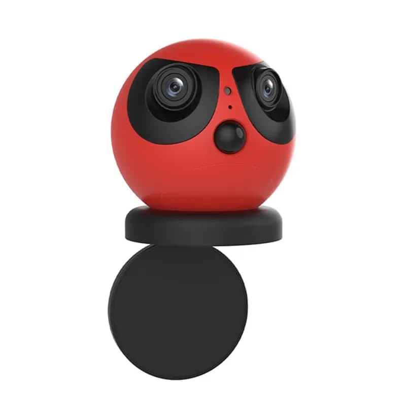 New Tech M8 Wifi Baby Monitor Camera, 4MP HD Telecamera binoculare grandangolare per interni APP Telecamera per monitor del telefono con visualizzazione remota