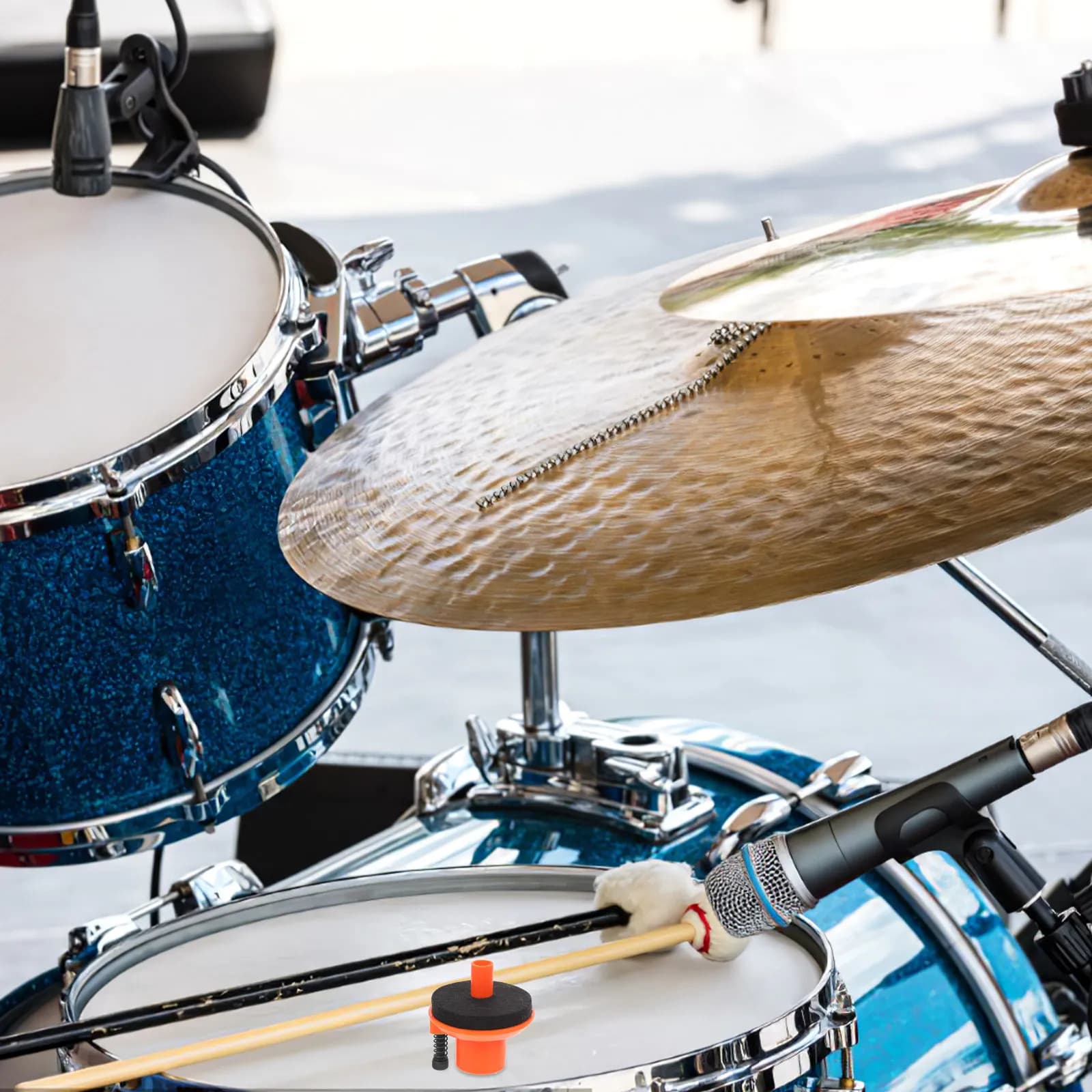 Pad in feltro per frizione per hi-hat, in plastica, accessori per batteria, ricambio hardware per percussioni, forniture per kit batteria