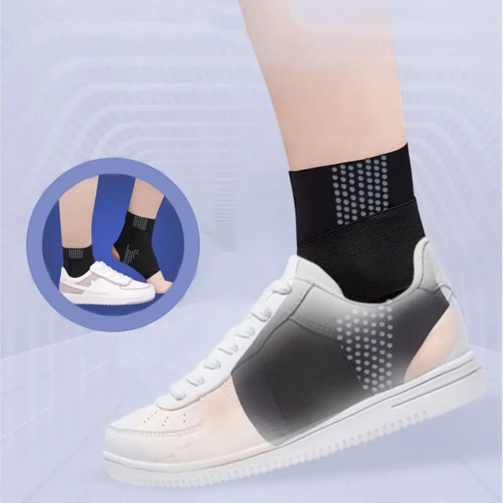 Calzini per fascite plantare Supporto per tendine Protezione per caviglia sportiva Tutore per caviglia Protezione per sport all'aria aperta Manicotto di supporto per compressione