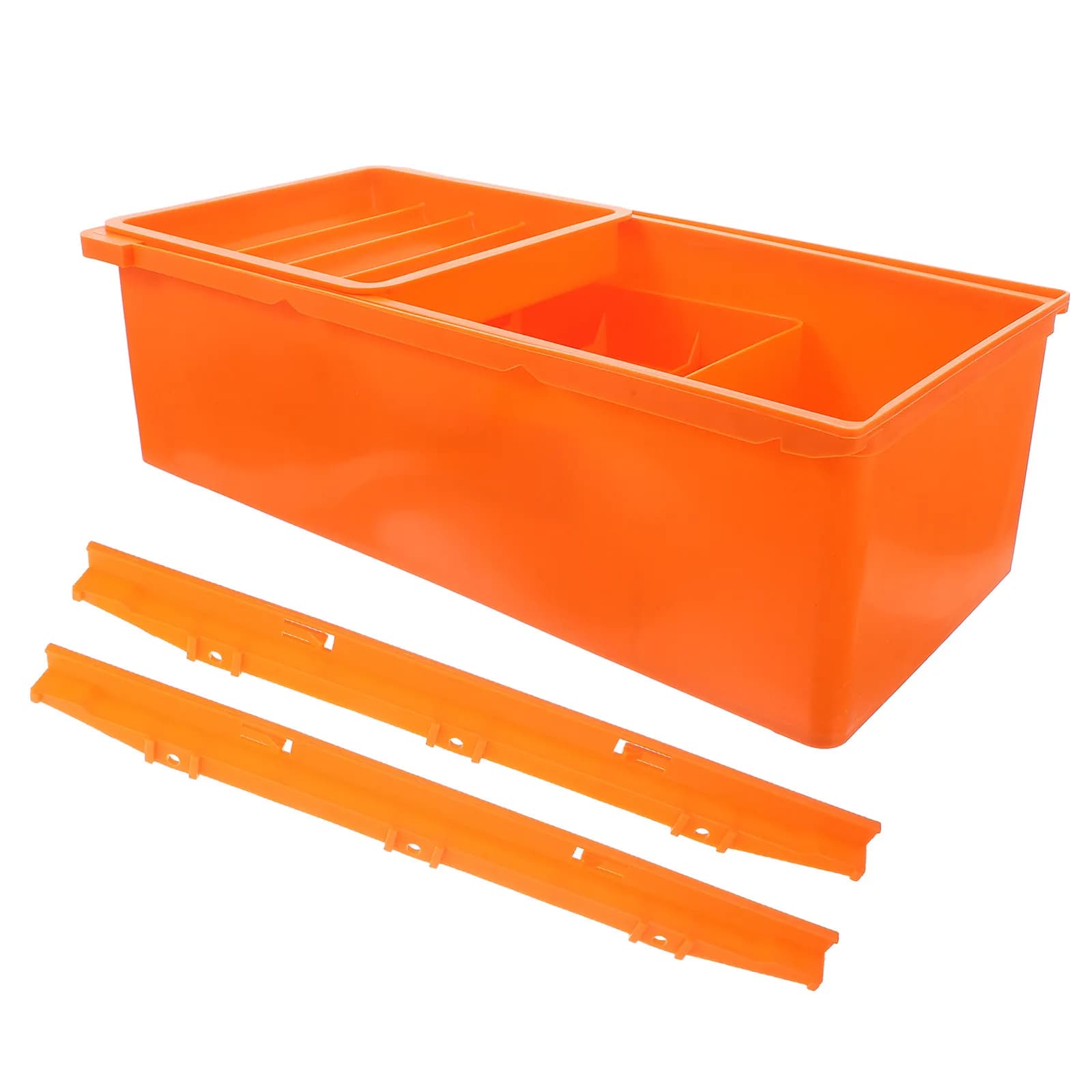 Cassetto Portaoggetti Sotto Scrivania a Tre Livelli, Organizzatore per Ufficio, Scrivania, Attrezzi da Cucito, Piccolo Contenitore con Cassetti