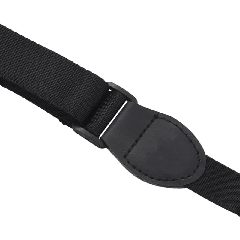 Cinghie per ukulele classiche in nylon regolabili Dropship-2X per chitarra elettrica acustica con gancio (nero)