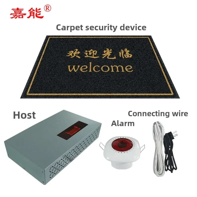 Disponibile AM 58KHz Sistema EAS Suono Tappeto Dispositivo antifurto per supermercato Allarme porta Sensore impermeabile per negozio di abbigliamento