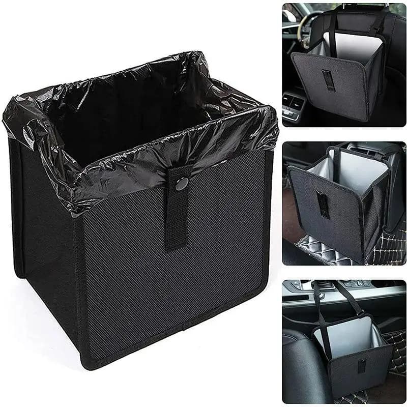 Waterproof Car Trash Can Durable Auto Organizer Keeps Your Vehicle Clean and Tidy