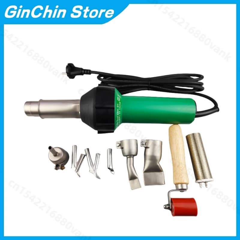 220V 1600W Hot Air Welding Gun Equipment PVC Plastic Welding Gun For PPR PVC Plastic Flooring Welding & Repairs Accessories