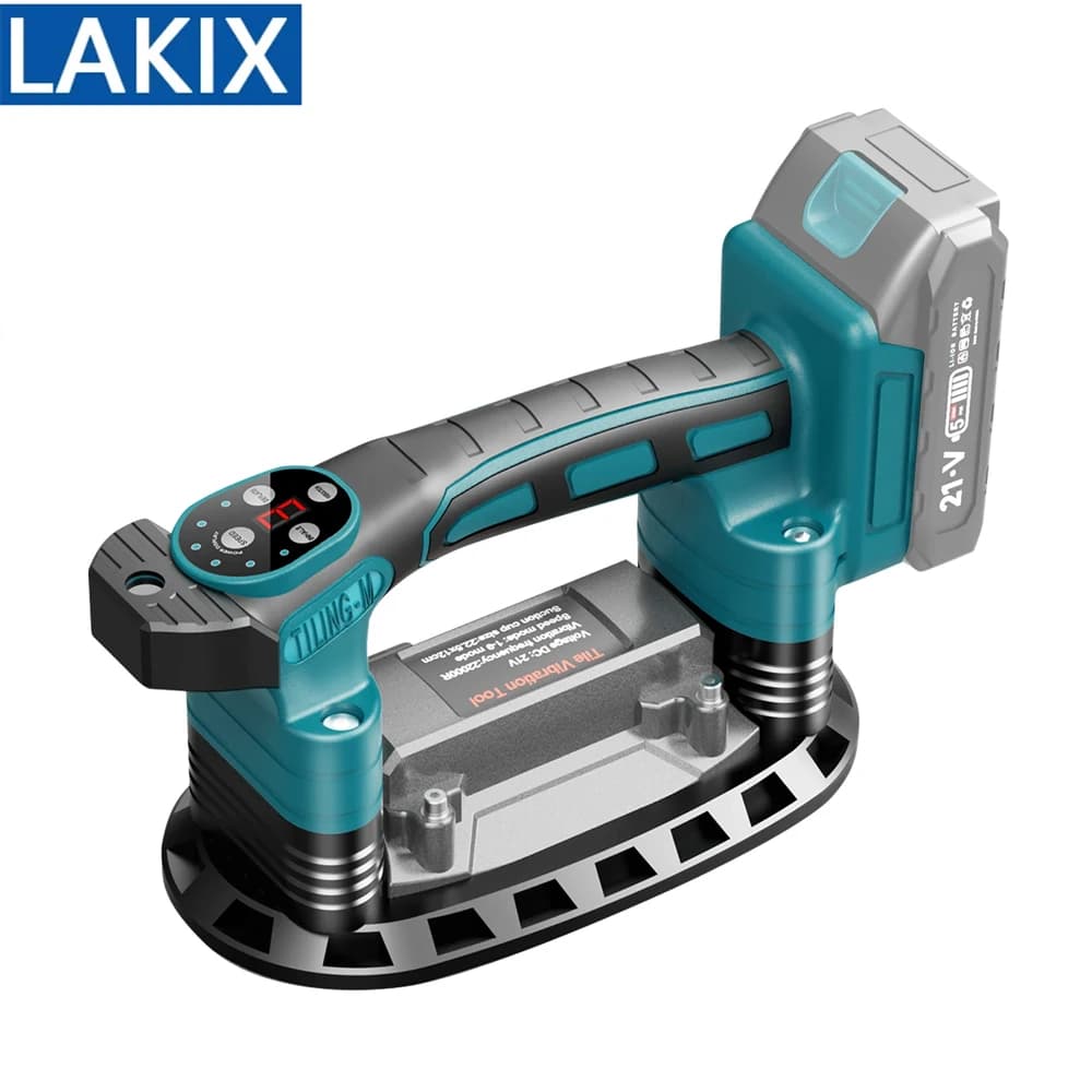 9 Speed Tile Laying Machine 400KG Tile Vibration Leveling Machine Cordless Tile Power Tool for Makita 18V Battery